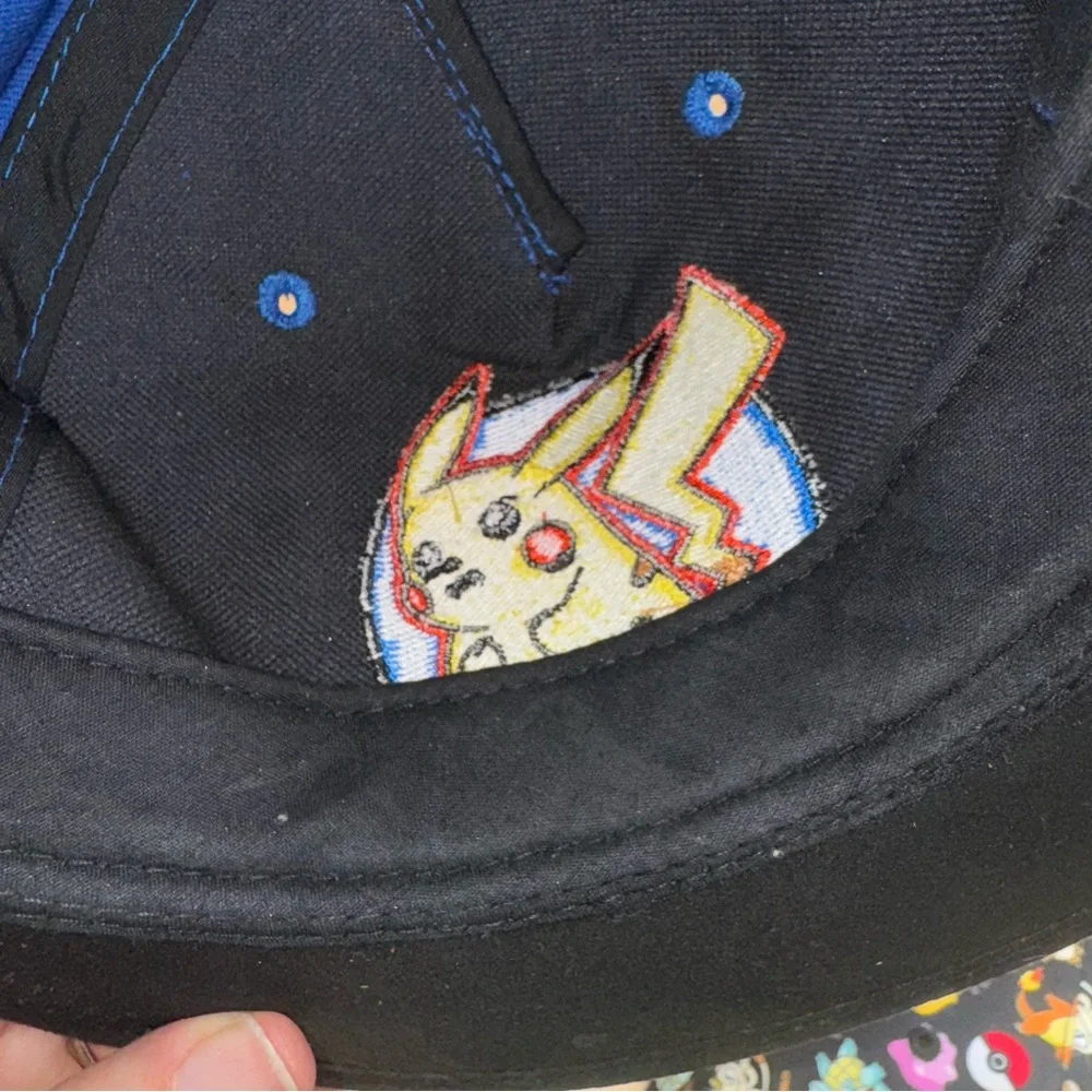 Pokemon Pikachu Caps Set‎ - Blue and Multicolor